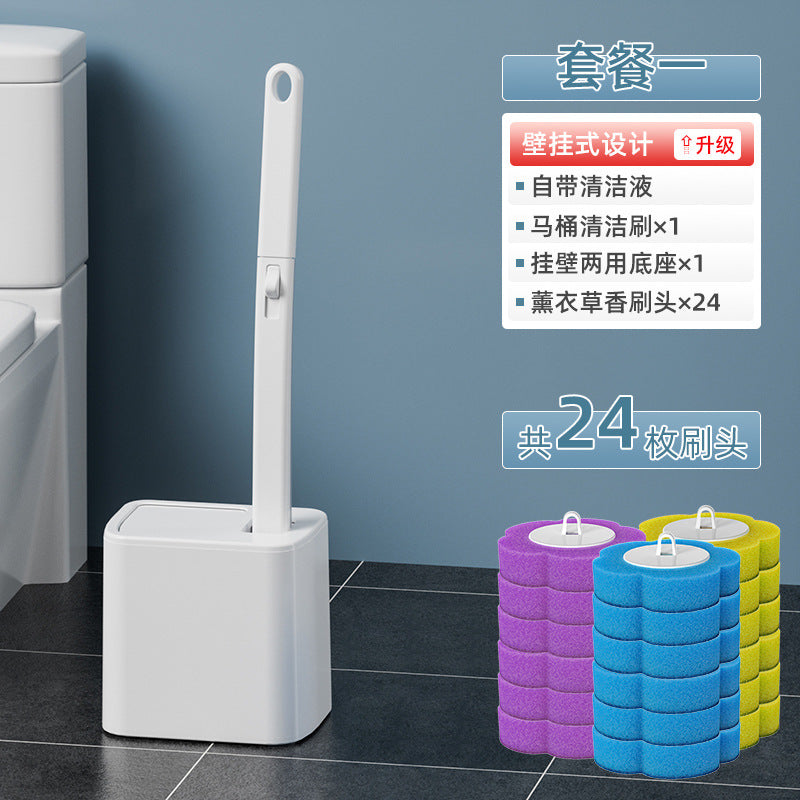 Rivela® Disposable Toilet Brush Set