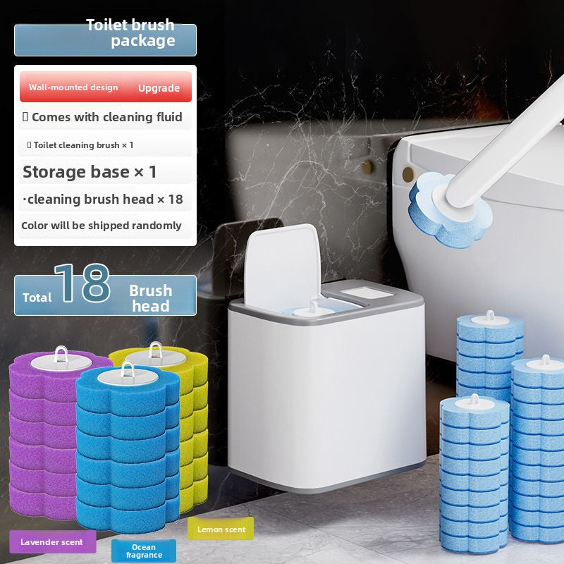 Rivela® Disposable Toilet Brush Set