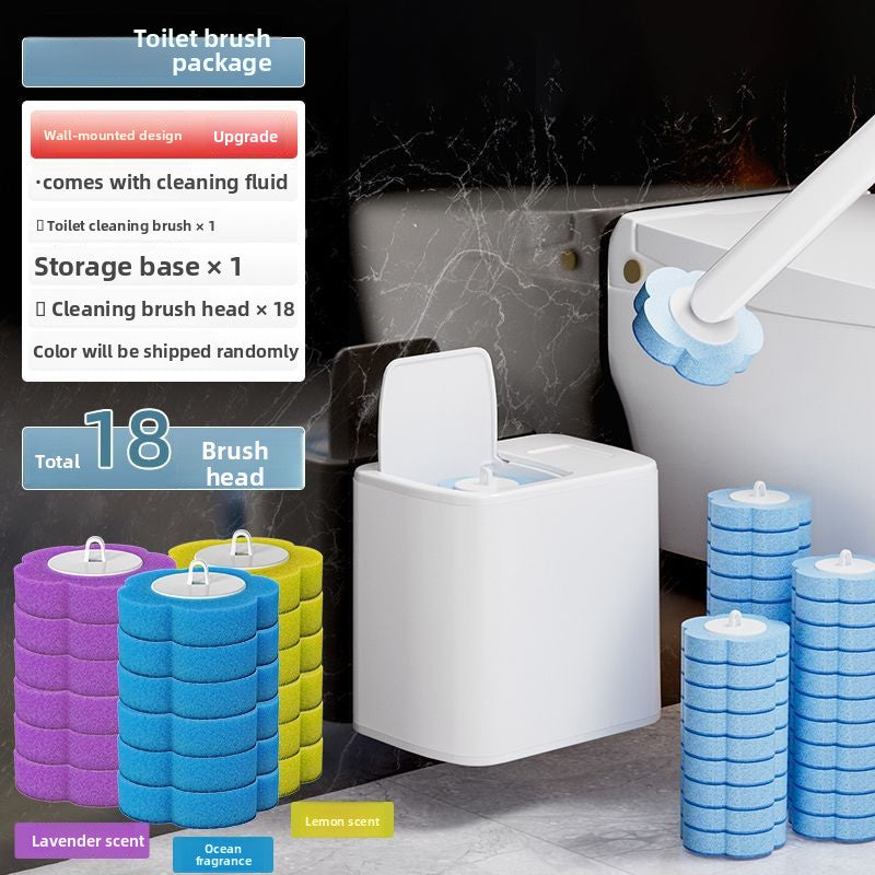 Rivela® Disposable Toilet Brush Set